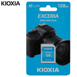 KIOXIA SD EXCERIA 128GB UHS I 100MBs