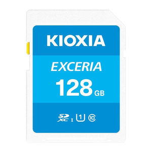 KIOXIA SD EXCERIA 128GB UHS I 100MBs