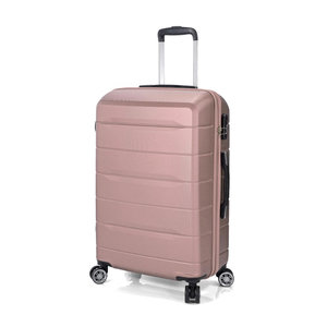 Βαλίτσα Μεγάλη BENZI Ροζ/Χρυσό BZ5583