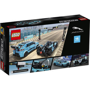 LEGO 76898 Formula E Panasonic Jaguar Racing GEN2 car & Jaguar I-PACE eTROPHY