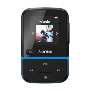 SanDisk MP3 Player SDMX30-032G-E46B Clip Sport Go Blue 32GB