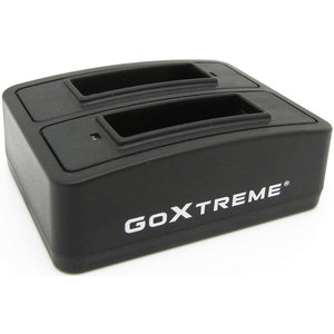 GOXTREME DUAL BATTERY CHARGER/VISION,IMPULSE