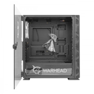 WHITE SHARK PC CASE WARHEAD / 4 FANS 14CM RGB