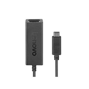 Lenovo USB-C to Ethernet Adapter 4X90S91831 - Μαύρο