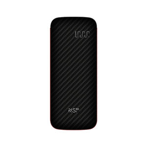 NSP 1800DS BLACK / RED (Ελληνικό Μενού) Κινητό τηλέφωνο Dual SIM με Bluetooth και οθόνη 1.8″