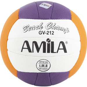 Μπάλα Beach Volley AMILA GV-212 Purple-Orange Νο. 5