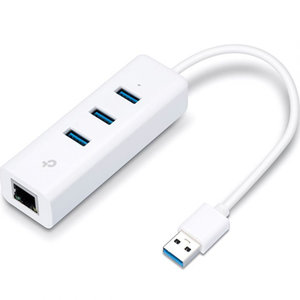 TP-LINK UE330 V3 USB 3.0 3-Port Hub & Gigabit Ethernet Adapter 2 in 1 USB Adapter