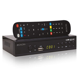SONORA DVB-T2 H265 DIGITAL SET-TOP BOX + 2IN1 REMOTE CONTROL