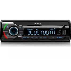 Philips ΣΕΤ CE13/235BT/GRS MIC Ηχοσύστημα αυτοκινήτου με Bluetooth και εξ. μικρόφωνο, USB, κάρτα SD και Aux-In 4 x 50W