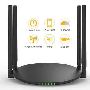 WAVLINK QUANTUM D4G AC1200 DUAL-BAND SMART WI-FI ROUTER WITH TOUCHLINK & GIGA LAN
