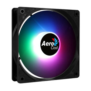 AEROCOOL LED ανεμιστήρας FROST-12, molex + 3-Pin connector, 120mm, FRGB