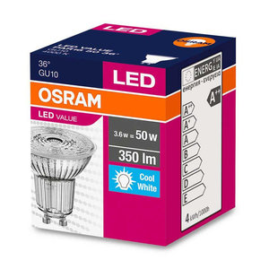 OSRAM LED λάμπα spot 4058075055155, 4.3W, 4000K, GU10, 350lm