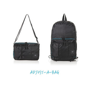 BG Berlin τσάντα πλάτης και χιαστί 2in1 Adjust a Bag χρώμα Μαύρο