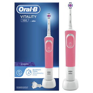 ORALB Οδοντόβουρτσα Vitality 3D White Pink - 80326326