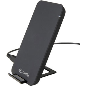 Celly Wireless Charger Stand Fast Μαύρο  (hot weekends)