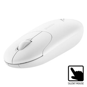 ALCATROZ SILENT RECHARGEABLE AIRMOUSE L6 CHROMA WHITE
