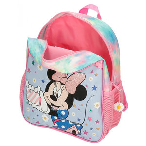 Disney Σχολική τσάντα 33x27x11cm Minnie Wild Flower