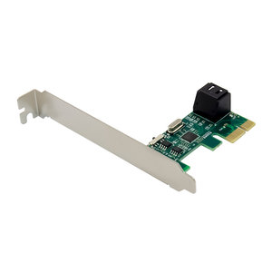 POWERTECH κάρτα επέκτασης PCIe σε 2x SATA 3.0 ST544, ASM1061