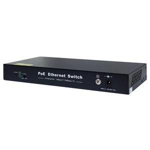FOLKSAFE PoE Ethernet Switch FS-S1008EP-E, 8 Ports 10/100Mbps