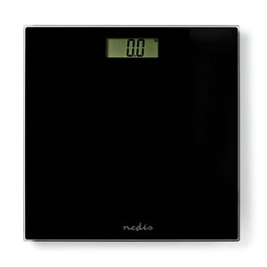 NEDIS PESC500BK Personal Scale Digital Black Tempered Glass Maximum weighing cap