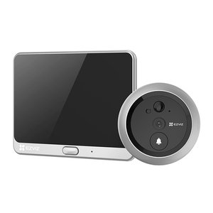 EZVIZ smart κουδούνι με κάμερα & οθόνη CS-DP1C, WiFi, 720p, PIR, 4600mAh