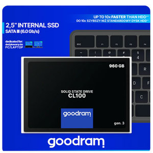 GOODRAM SSD CL100 GEN3 960GB SATA III 2,5
