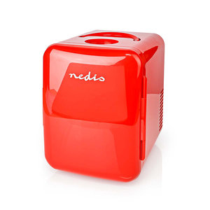 NEDIS KAFR120CRD Portable Mini Fridge 4l  AC 100 - 240 V / 12 V Red