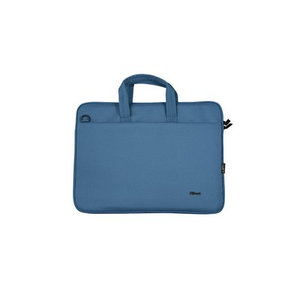 TRUST - Bologna Eco-friendly Slim laptop bag for 16'' laptops - Μπλε