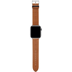 Λουράκι TED London HQ Brown Leather Strap για APPLE Watches 42-44 mm