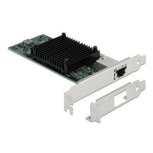 DELOCK κάρτα επέκτασης PCI x8 σε RJ45 Gigabit LAN 88511, 10 Gbps