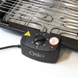 Osio OGB-2440 Ηλεκτρική ψησταριά με αποσπώμενα πόδια και θερμοστάτη 2000 W