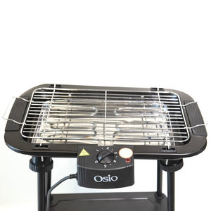Osio OGB-2440 Ηλεκτρική ψησταριά με αποσπώμενα πόδια και θερμοστάτη 2000 W