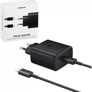 SAMSUNG TRAVEL CHARGER TYPE-C 45W BLACK RETAIL PACK