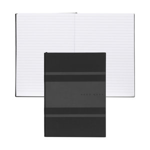 Σημειωματάριο HUGO BOSS 80 σελίδων A5 Essential Gear Matrix Black Lined