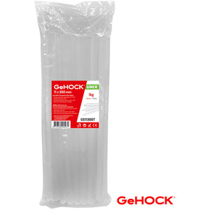 Ράβδοι Σιλικόνης Διάφανες για Πιστόλι Θερμόκολλας GeHOCK 60-GS11300T