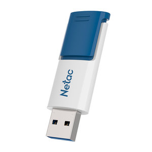 NETAC USB Flash Drive U182, 128GB, USB 3.0, μπλε