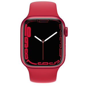 Apple Watch Series 7 GPS 41mm (PRODUCT)RED Aluminium Case with (PRODUCT)RED Sport Band