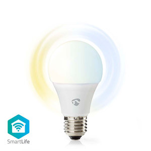 NEDIS WIFILRW10E27 SmartLife LED Bulb E27 806lm 9W Warm to Cool White