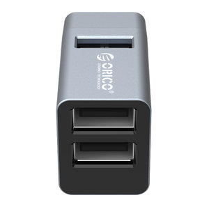 ORICO mini USB hub MINI-U32L, 3x USB ports, γκρι