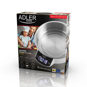 ADLER KITCHEN SCALE WITH A BOWL