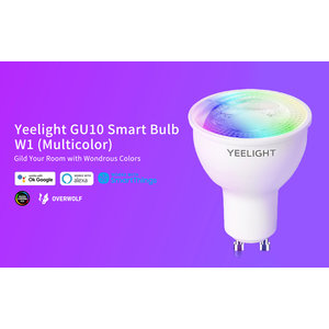 YEELIGHT smart λάμπα LED YLDP004-A WiFi, 4.5W GU10, 2700-6500K RGB, 4τμχ