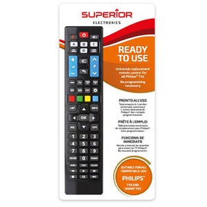 SUPERIOR REPLACEMENT REMOTE CONTROL FOR PHILIPS SMART