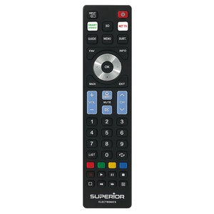 SUPERIOR REPLACEMENT REMOTE CONTROL FOR READY5SMART (SAM,LG,SONY,PHIL,PANA)