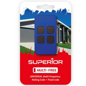 SUPERIOR UNIVERSAL REMOTE CONTROL MULTI-FREQUENCY, ROLLING AND FIXED CODE