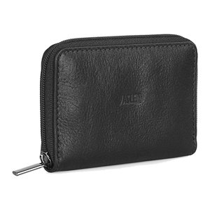 Πορτοφόλι με Μπρελόκ Ανδρικό JASLEN με RFID Δερμάτινο Μαύρο 204243-01