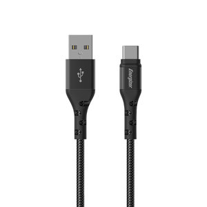 ENERGIZER C520CKBK CABLE USB-C BRAIDED AND METAL 2M BLACK