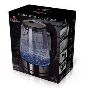 Γυάλινος βραστήρας νερού με LED 1.7L 2200W Max Berlinger Haus BH-9116