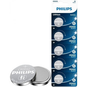 Philips CR2032P5/01GRS Μπαταρίες λιθίου 5 τμχ CR 2032 210 mAh 3 V