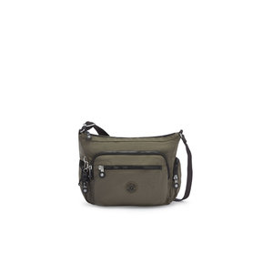 Kipling τσάντα crossbody 29x22x16.5cm σειρά Gabbie S Green Moss