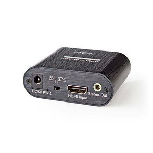 NEDIS VCON3459AT HDMI CONVERTER HDMI INPUT-SCART FEMALE METAL ANTHRACITE